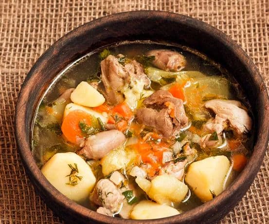 Sopa Menudencia