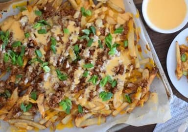 Papas Fritas con Arrachera 🍟🥩