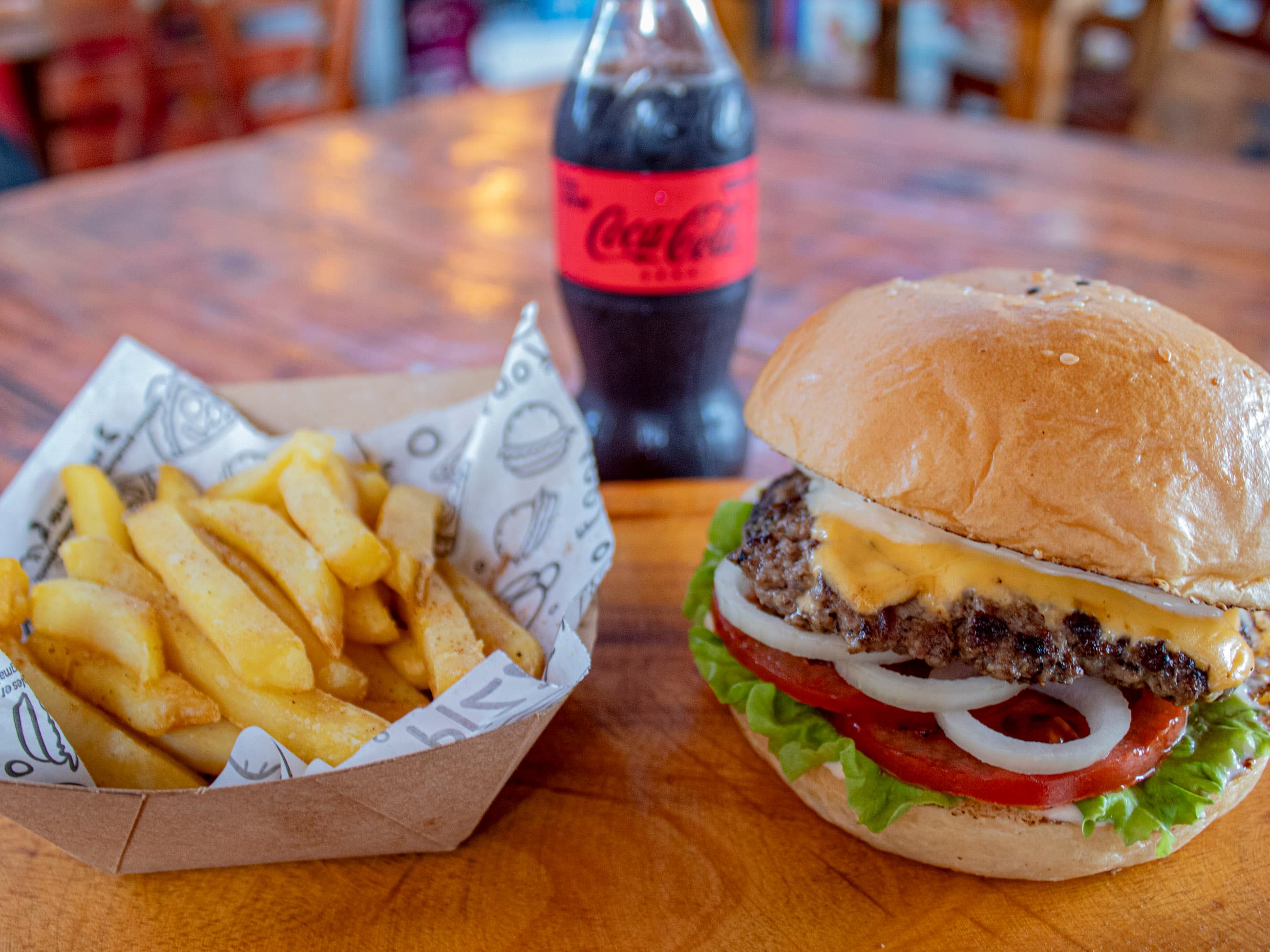 Combo-Single Cheeseburger