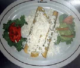 Flautas de Barbacoa 3 pzas