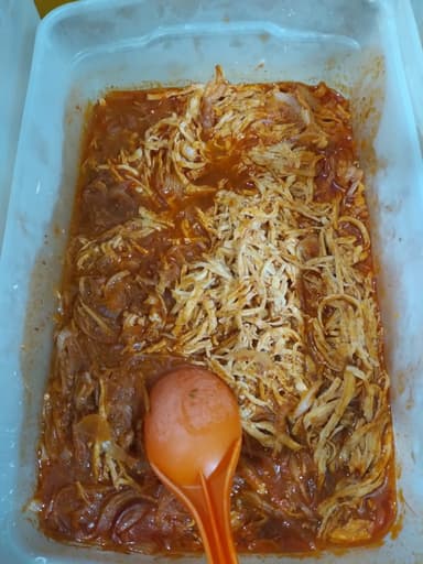 Tostada Tinga (Orden de 4)