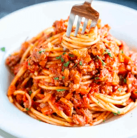 Pasta Boloñesa