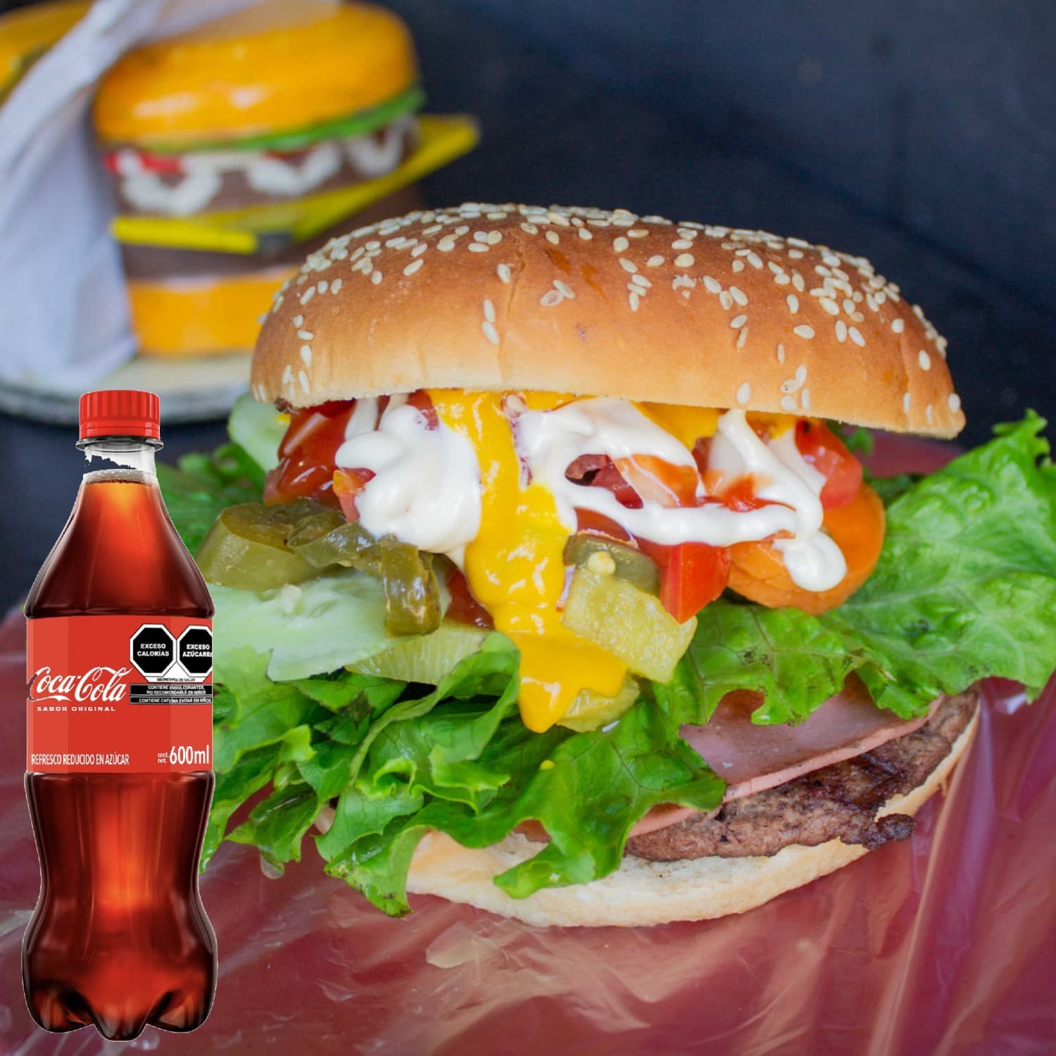 Combo Burger Arrachera