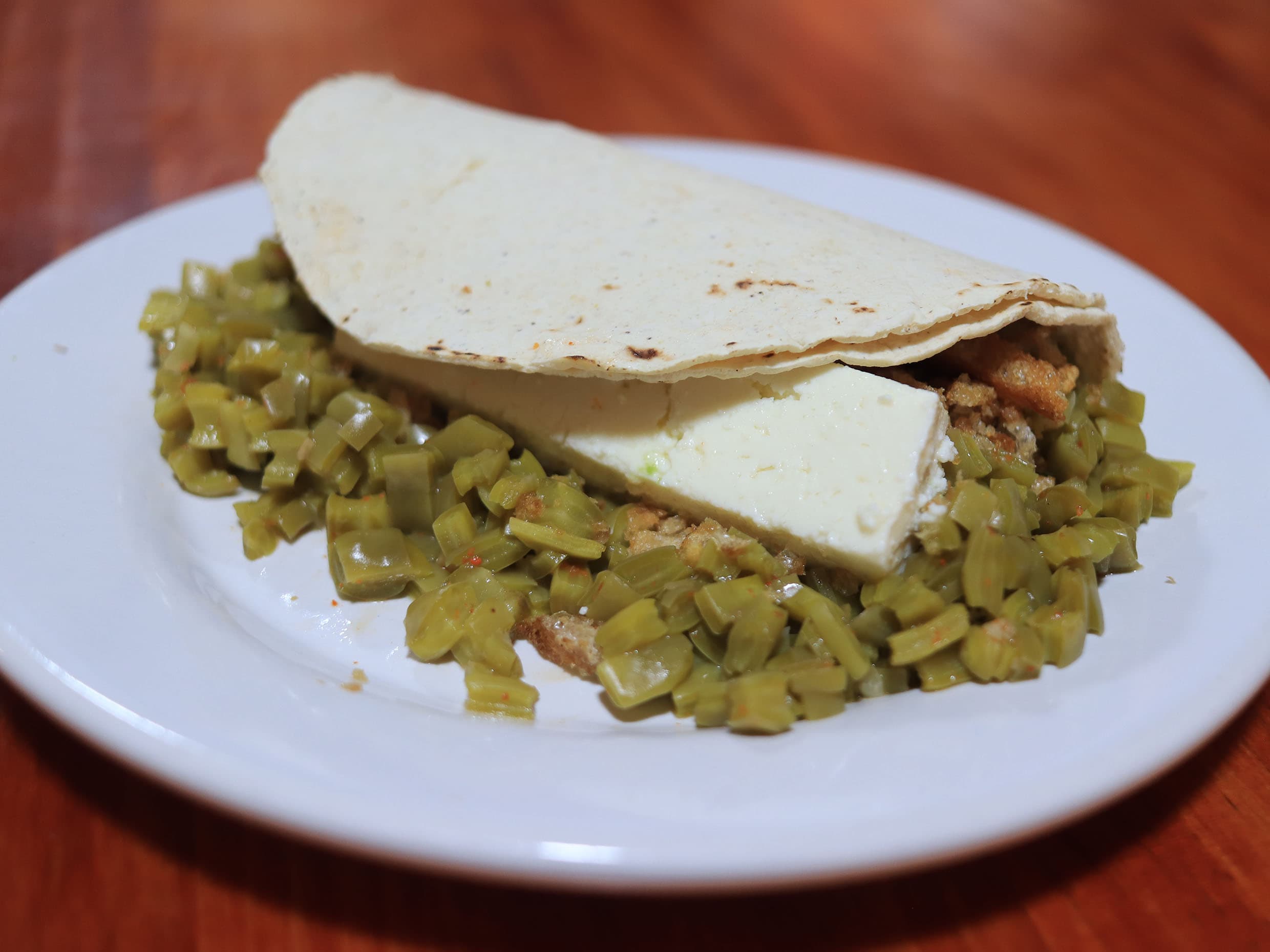 Taco de Nopal