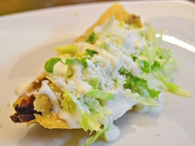 Quesadilla de Papa con Chorizo