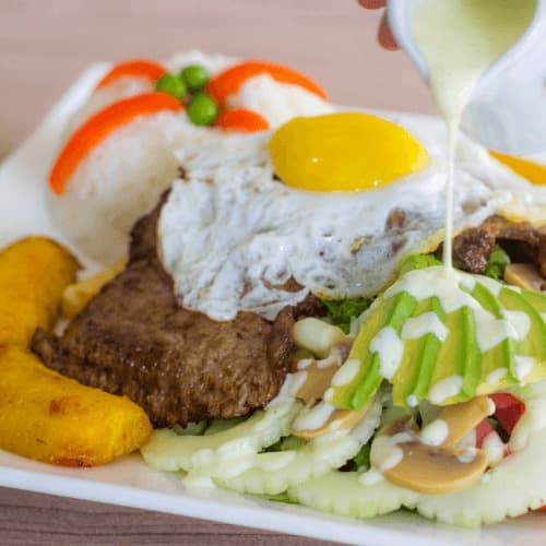 Bistec a lo Pobre