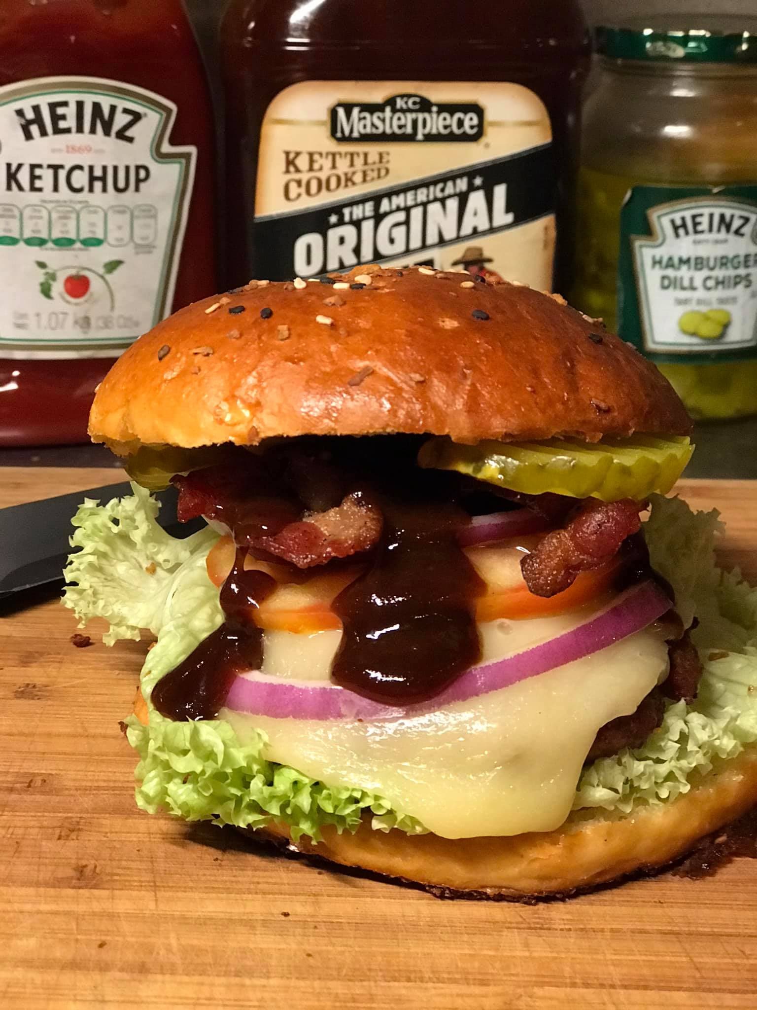 Hamburguesa ALB (BBQ)