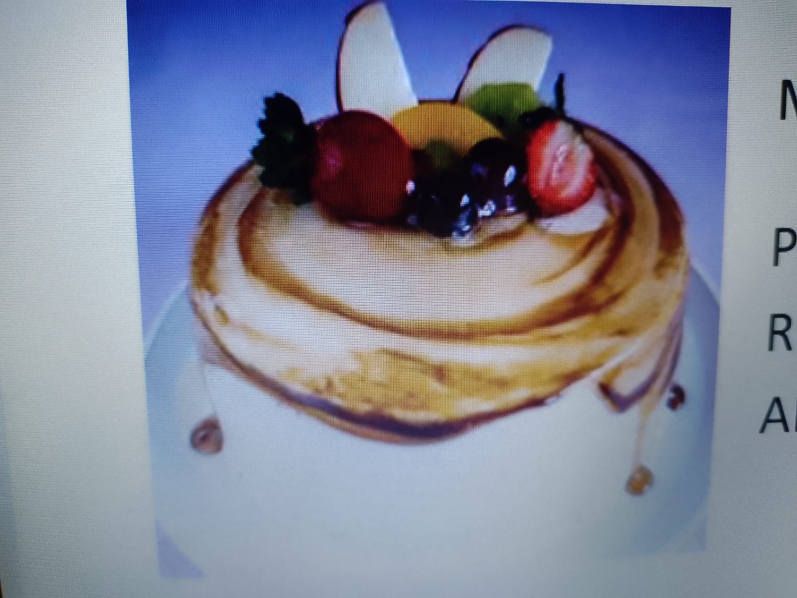 Pastel Mediano 3 Leches Vainilla de Durazno