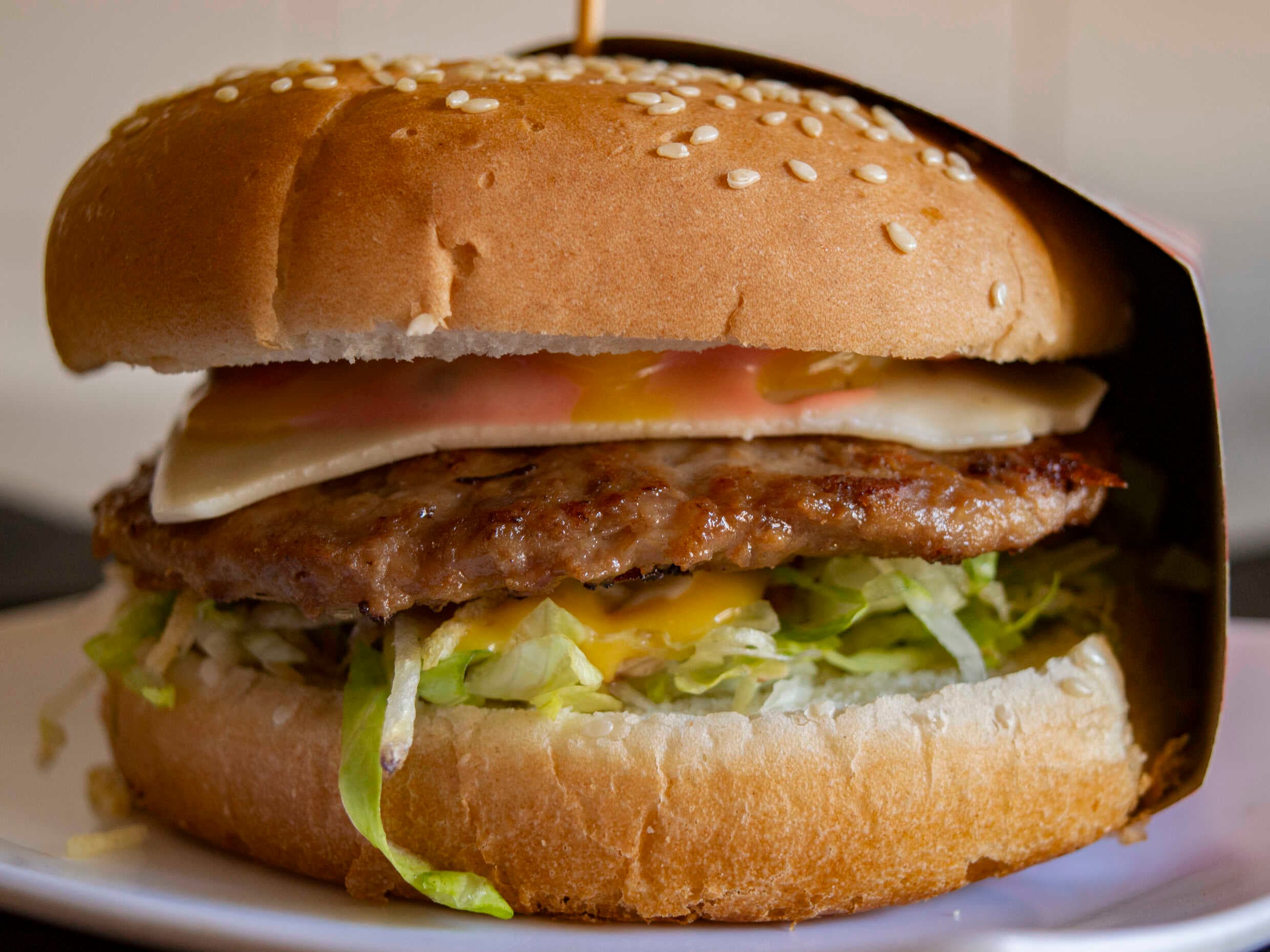 Hamburguesa sencilla