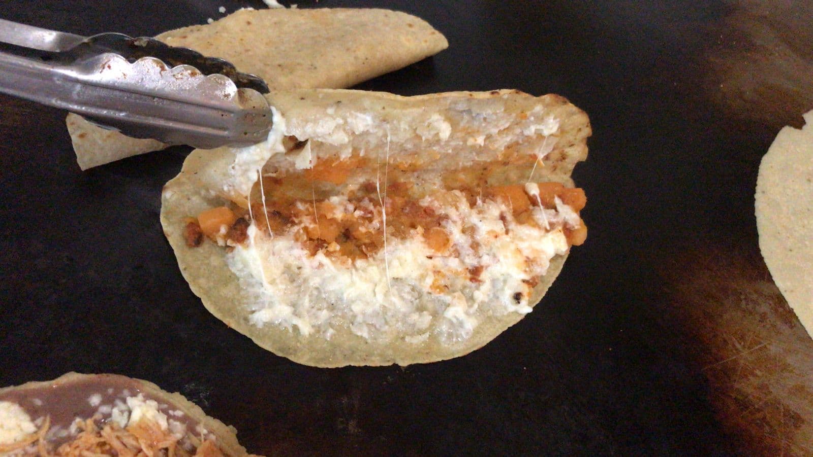 Quesadilla de Papa con Chorizo