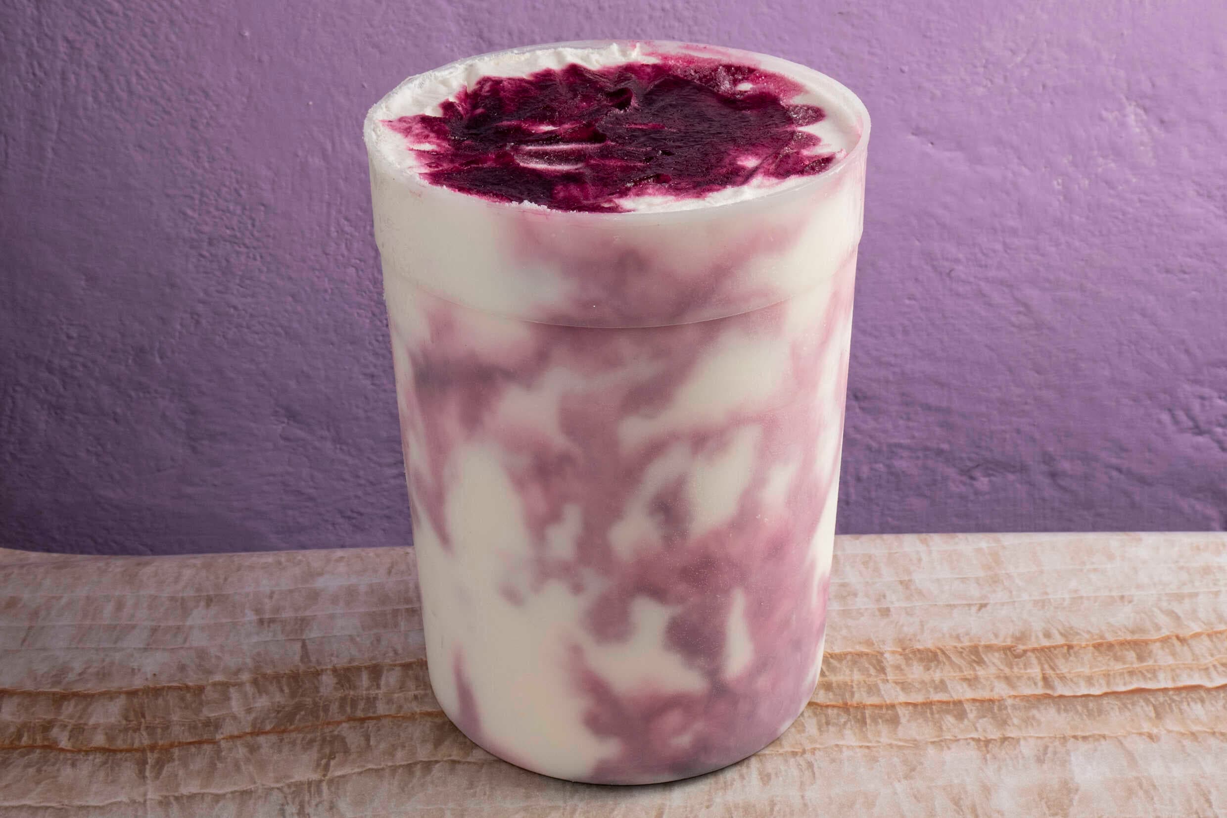 Queso con zarzamora