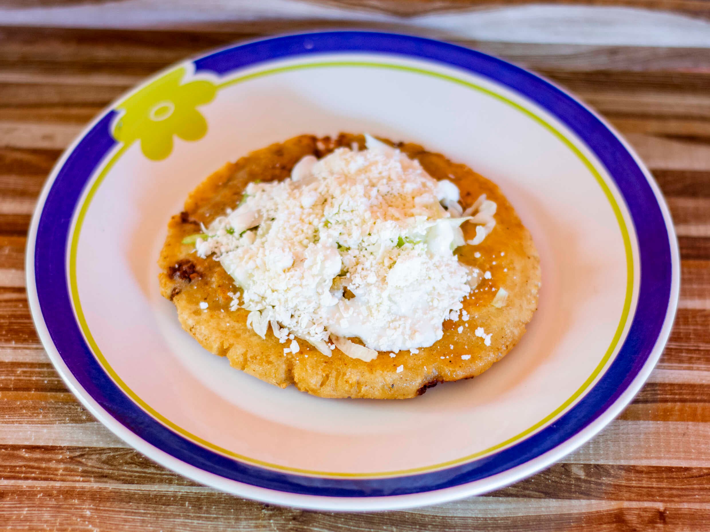 Gordita Frita de Frijol