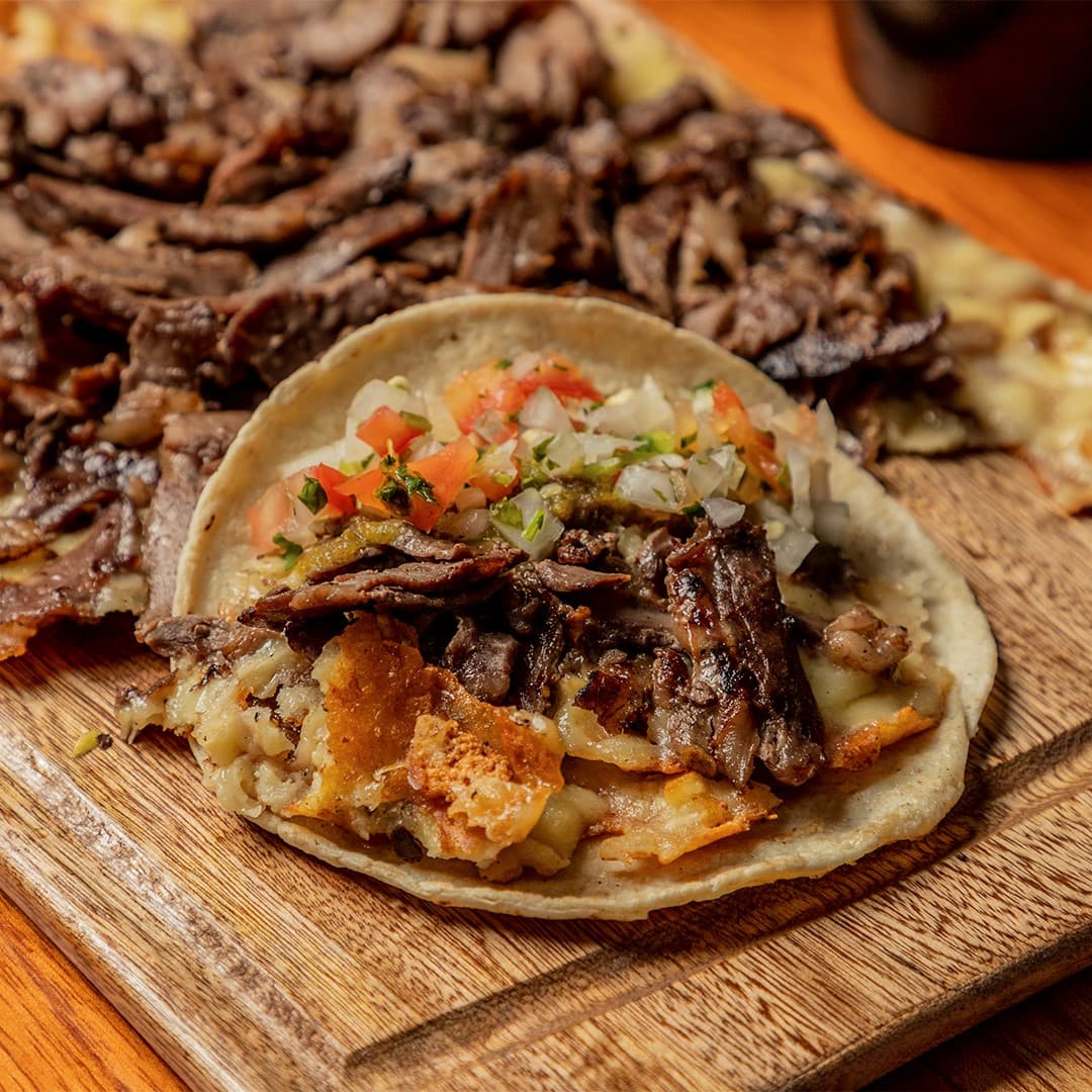 Costra de Queso y Sirloin