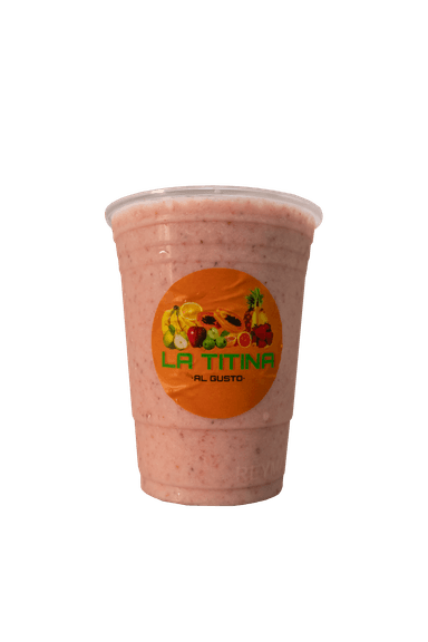 Licuado de Fresa y Plátano