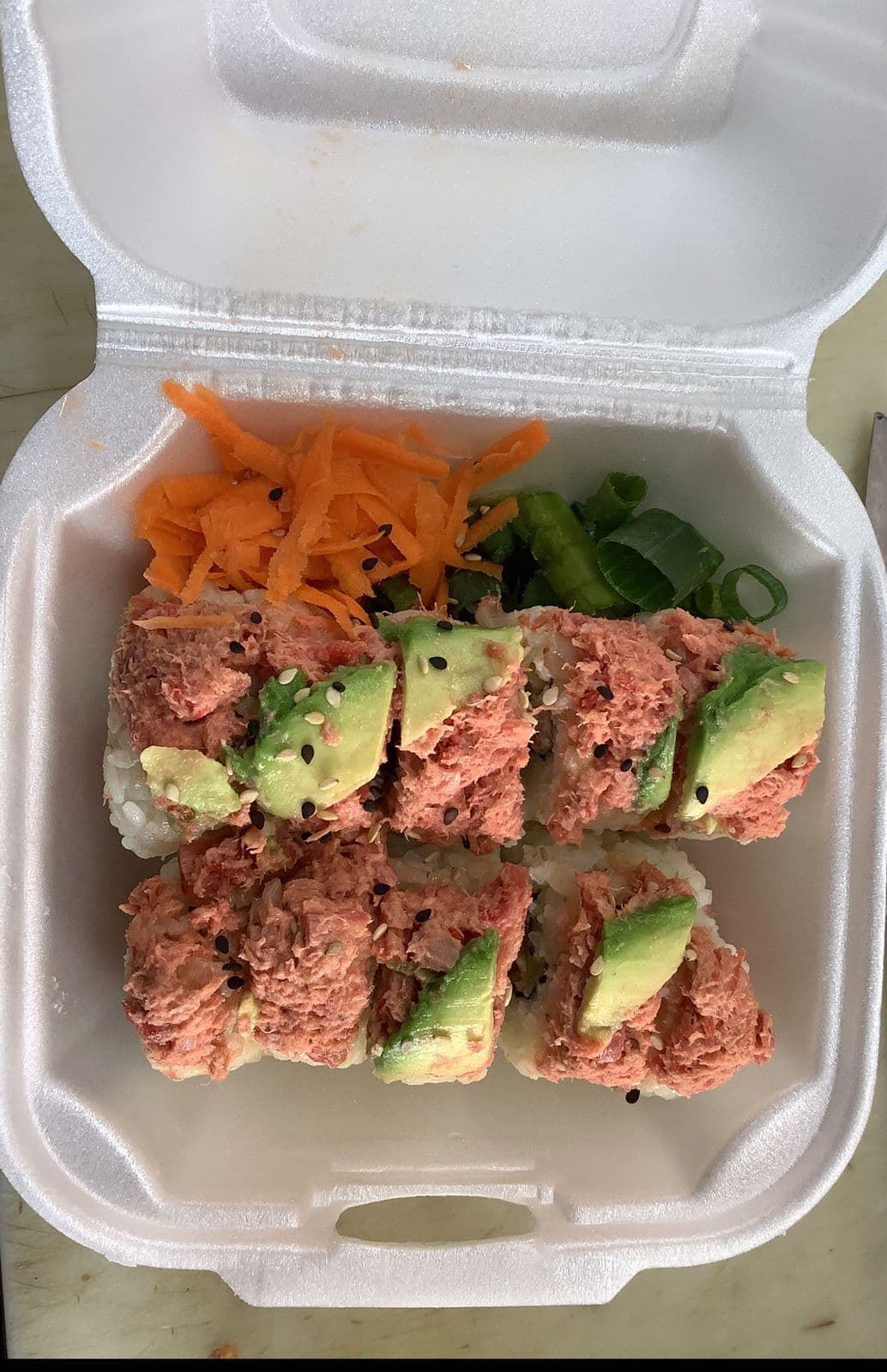 Sushi Loco Roll- (rollo fresco)