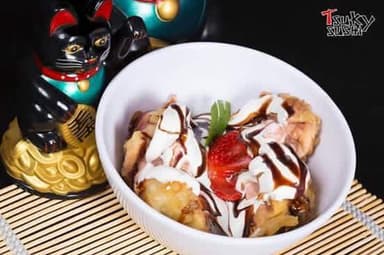 Helado frito