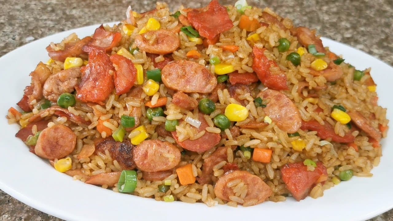 Arroz Frito Ranchero de 3 a 4 Personas+ecolitro