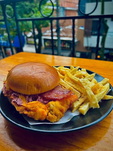 Hamburguesa Pollo Crispy