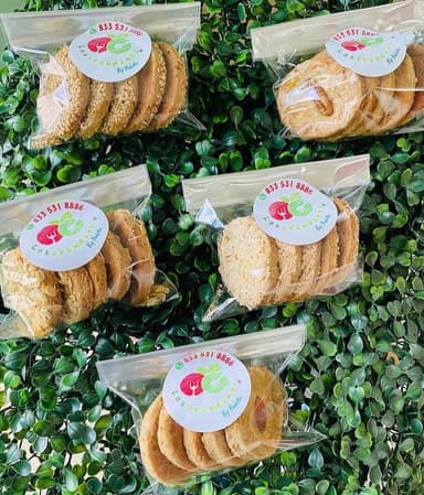 Galletas Caseras de Almendra 5 pzas