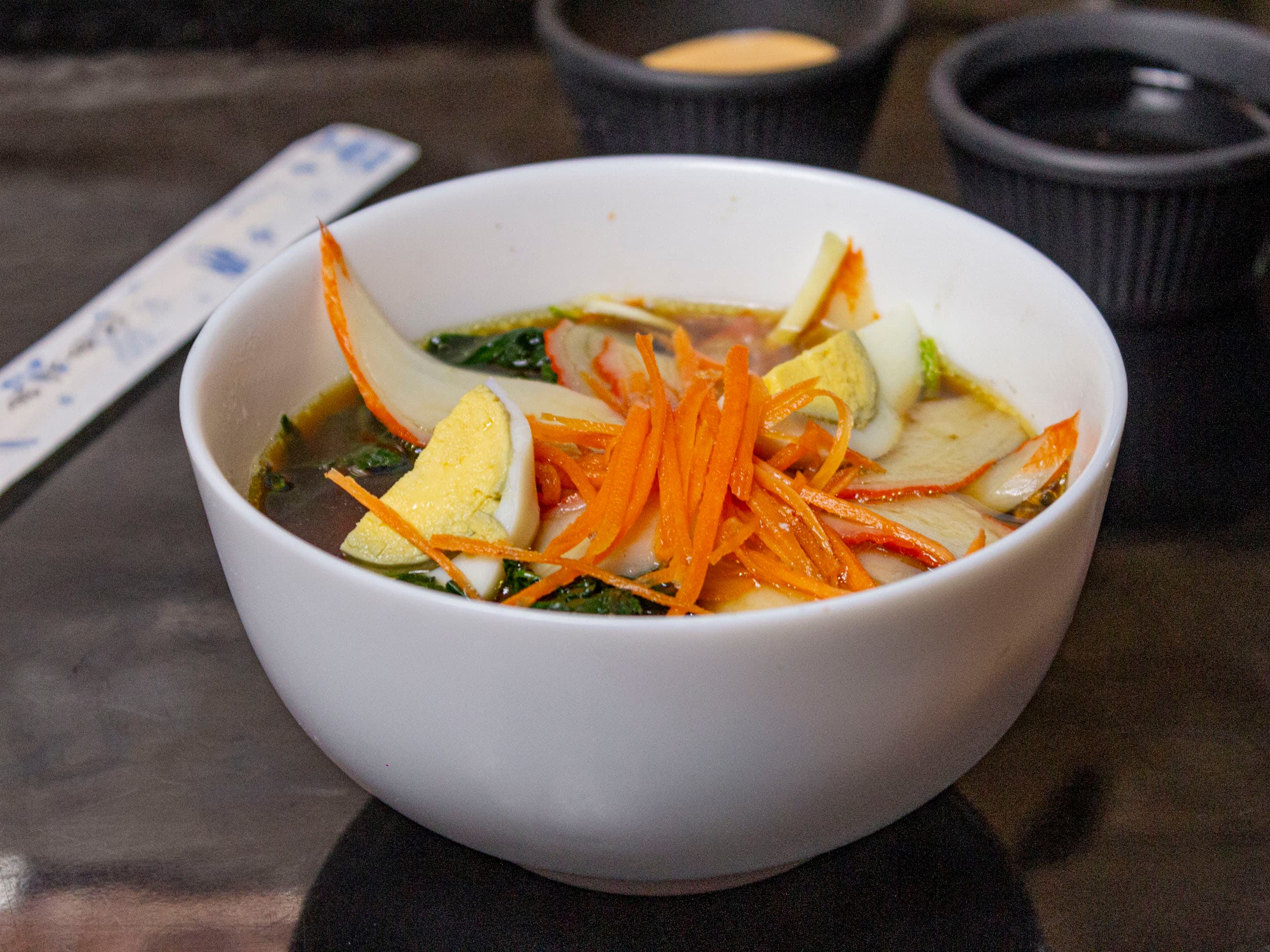 Ramen de Cangrejo + Kushiage de Queso