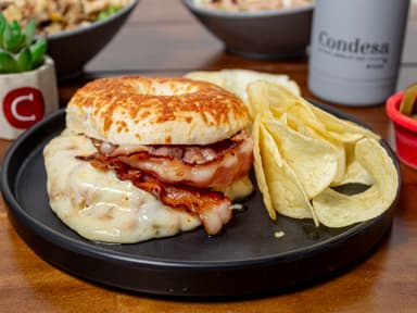 Bagel Grilled Cheese