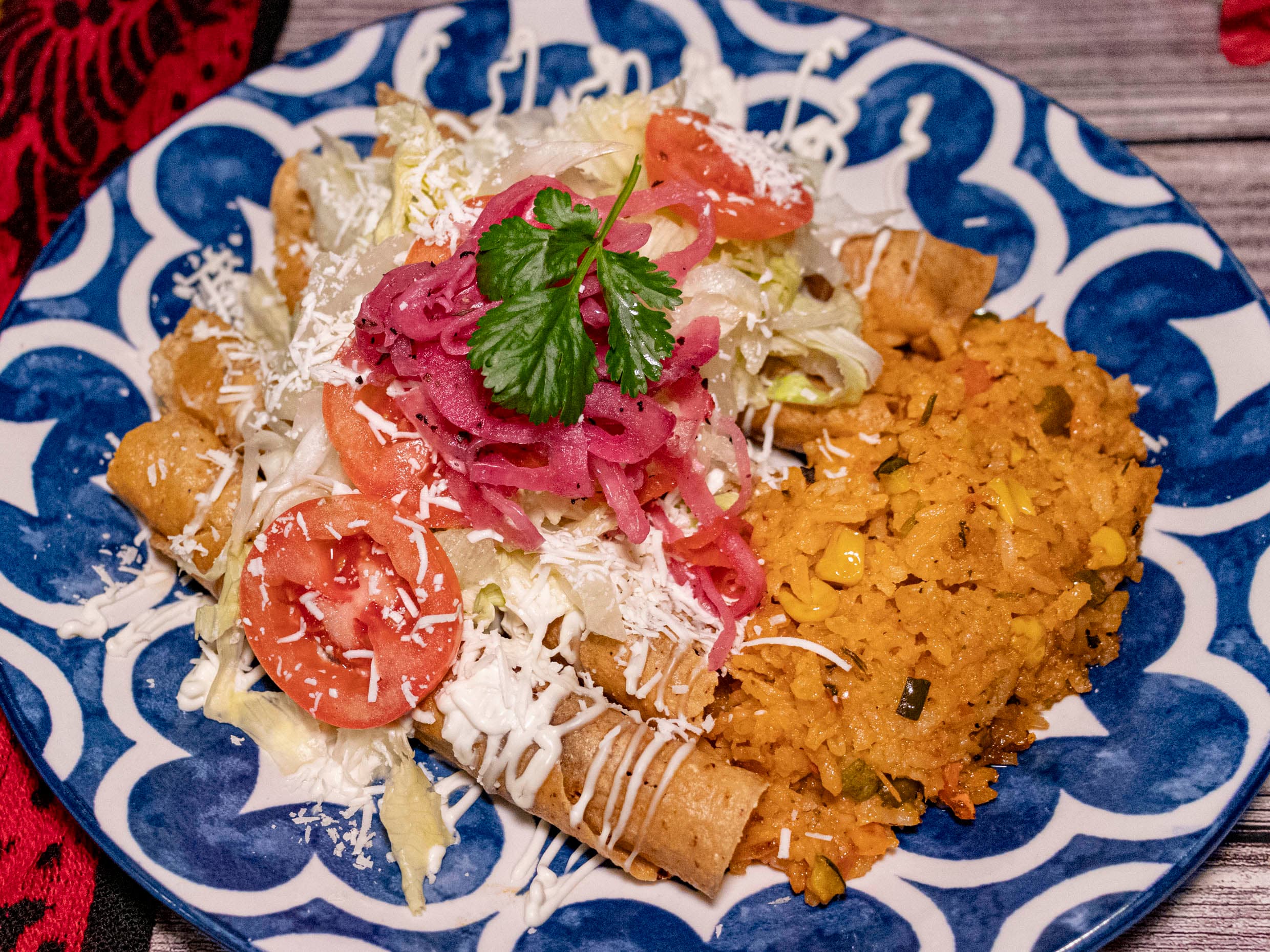 Flautas de Pollo