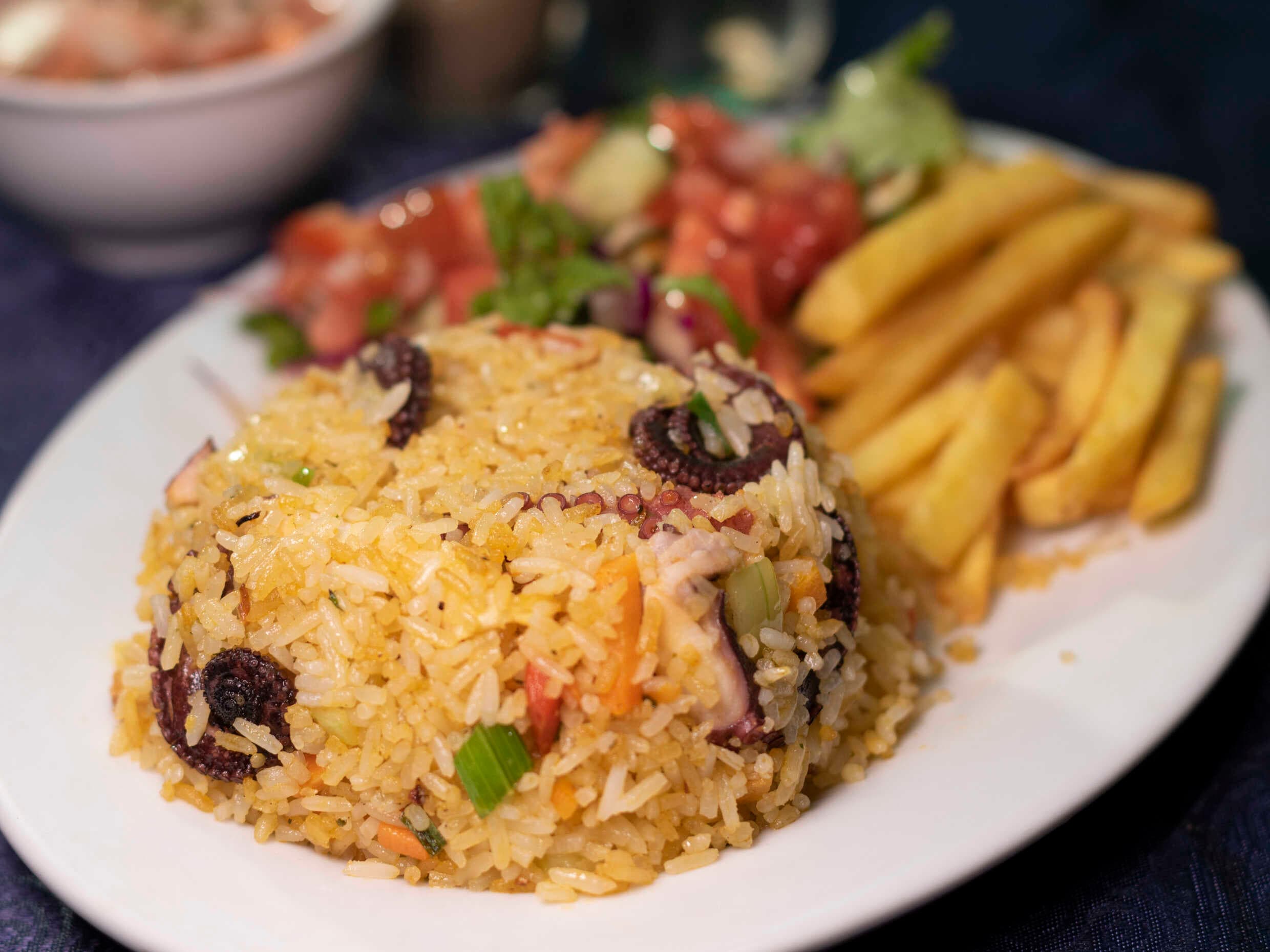 Arroz con Pulpo