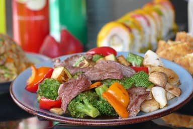 TEPPANYAKI DE VEGETALES