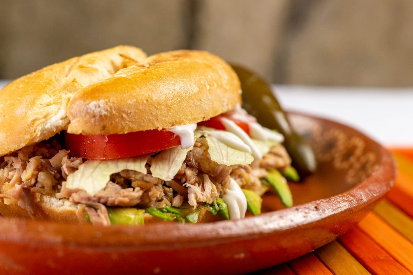 Combo Torta de Carnitas