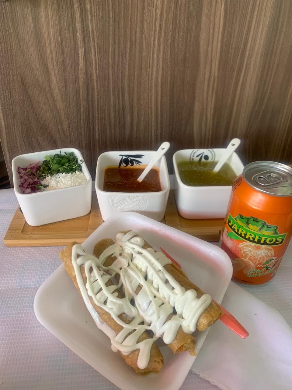 Tacos Dorados de Papa