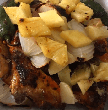 1/2 Pollo Natural (adobo de la casa)