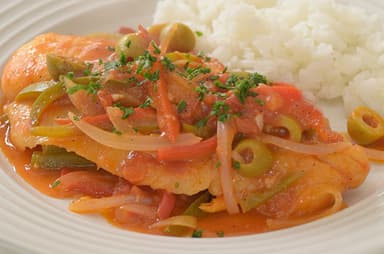 Pescado A La Mexicana