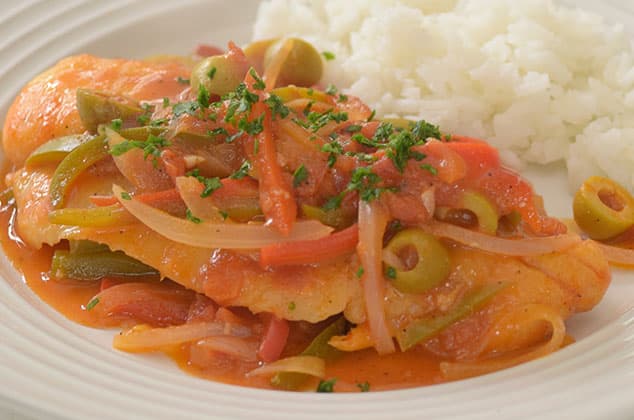Pescado A La Mexicana