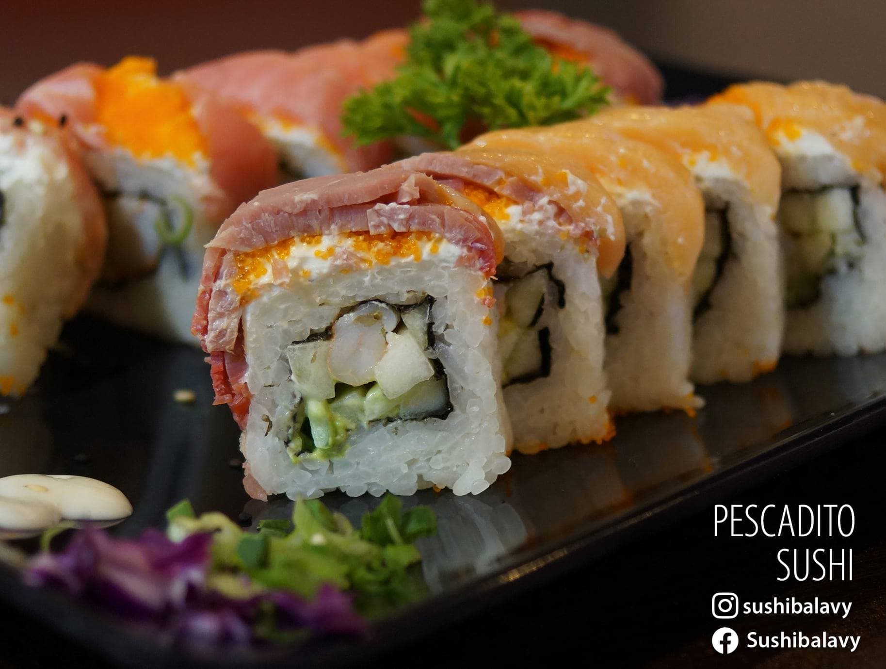 Sushi Arco-iris