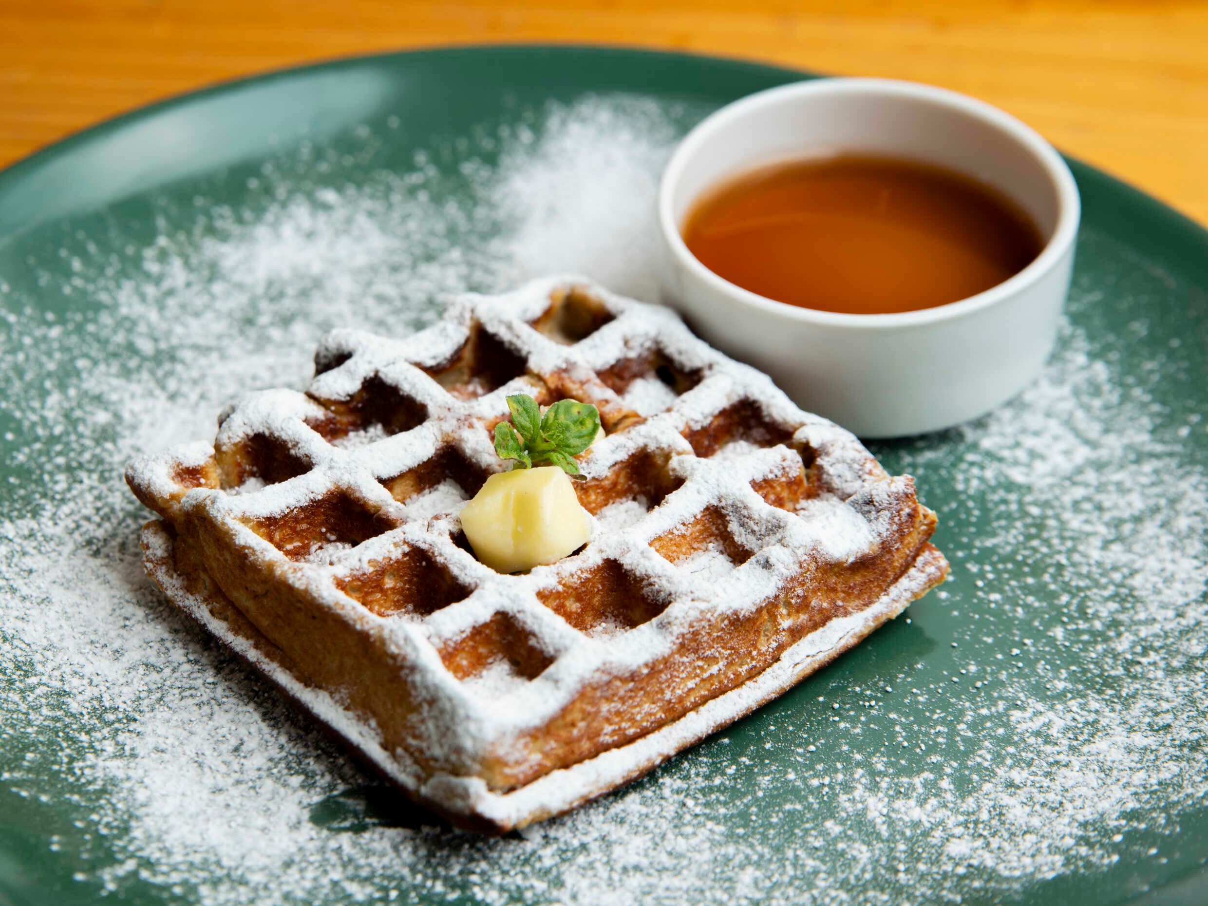Waffles Simples Mezcla de Avena 1 Ud