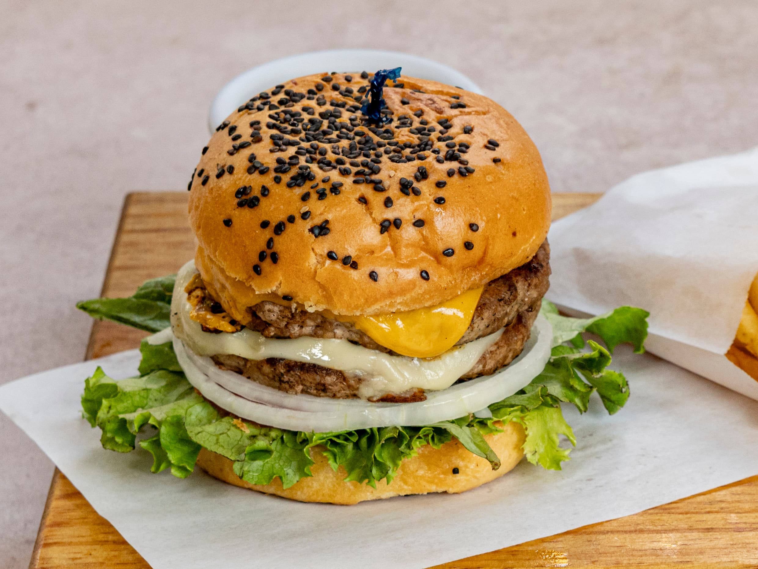 Hamburguesa Gemela + Papas