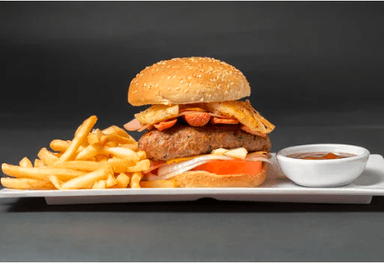 Combo Hamburguesa Hawaiana