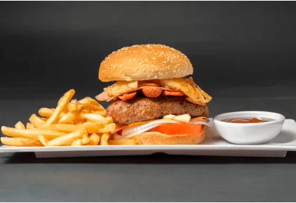 Combo Hamburguesa Hawaiana
