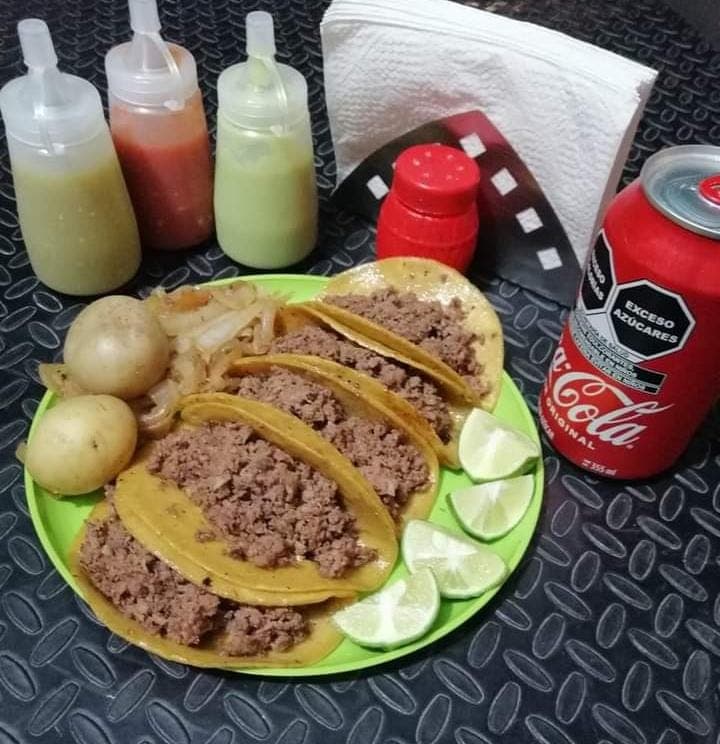 5 TACOS DE BISTEC