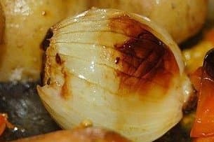 Cebolla asada
