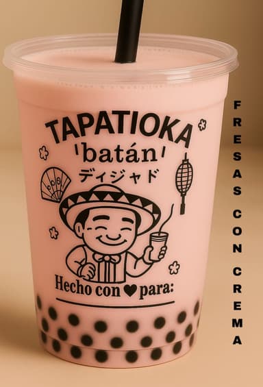 Fresas C/ Crema 16 OZ