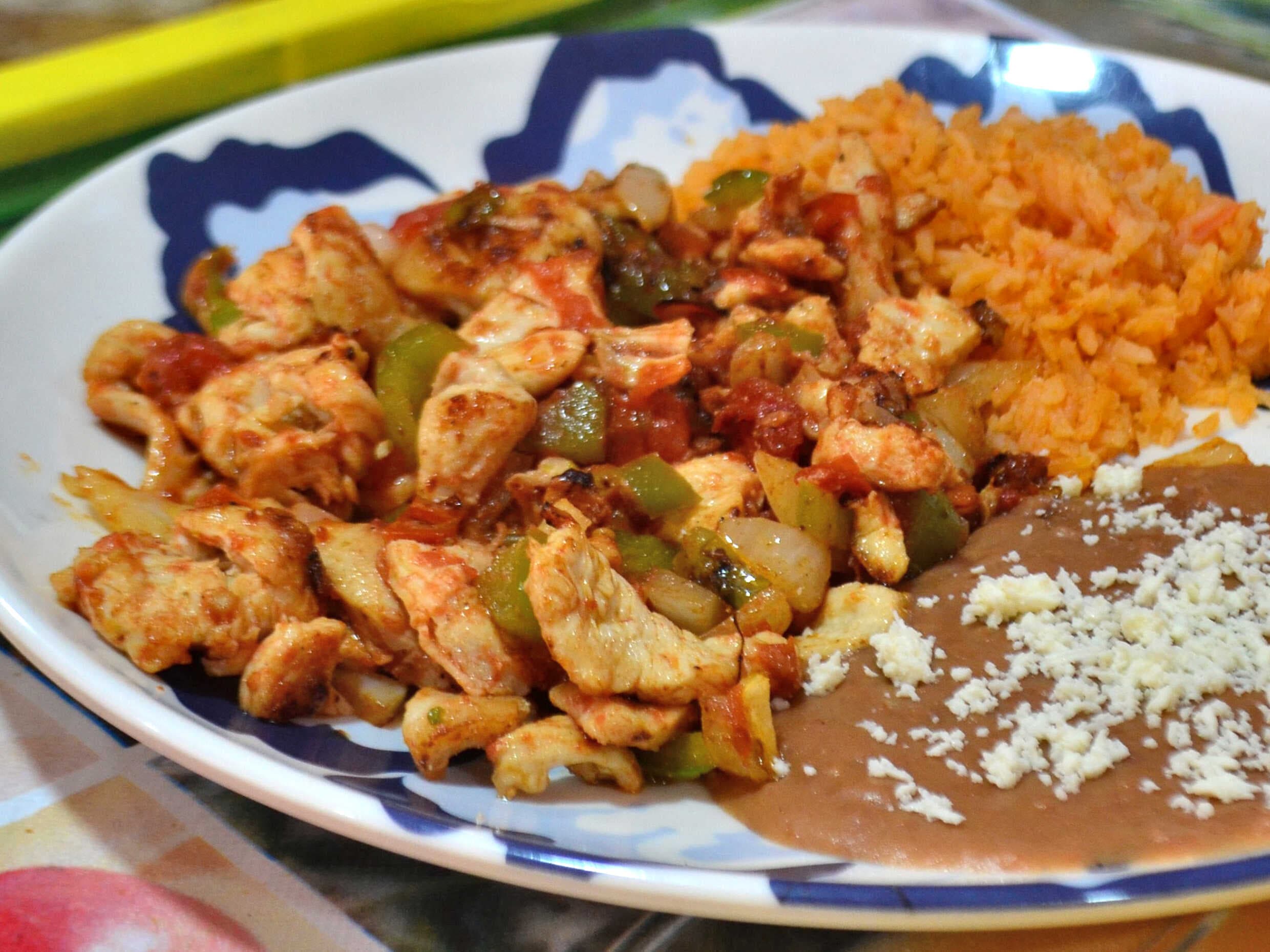 Pechuga a la Mexicana
