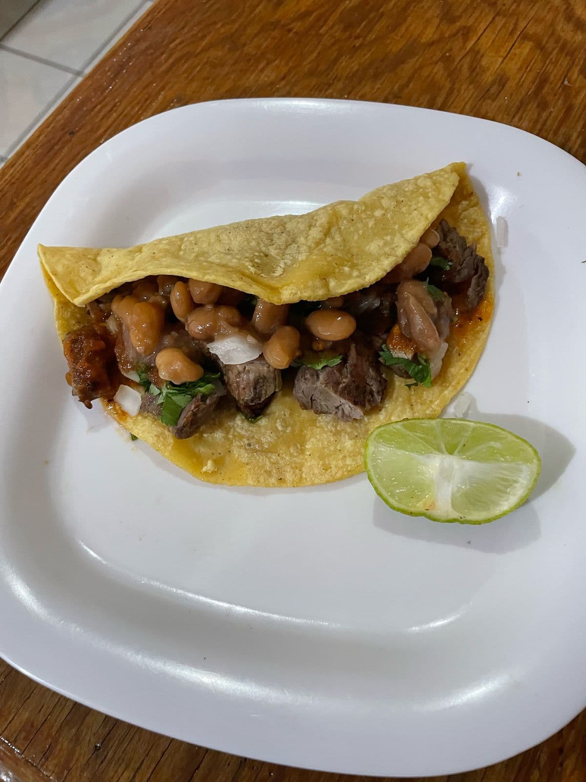 Taco de Arrachera