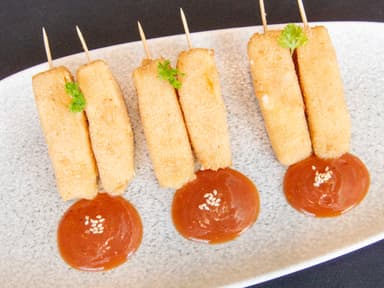 Kushiages de Queso