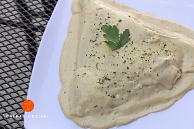 Crepa Alfredo con Pollo