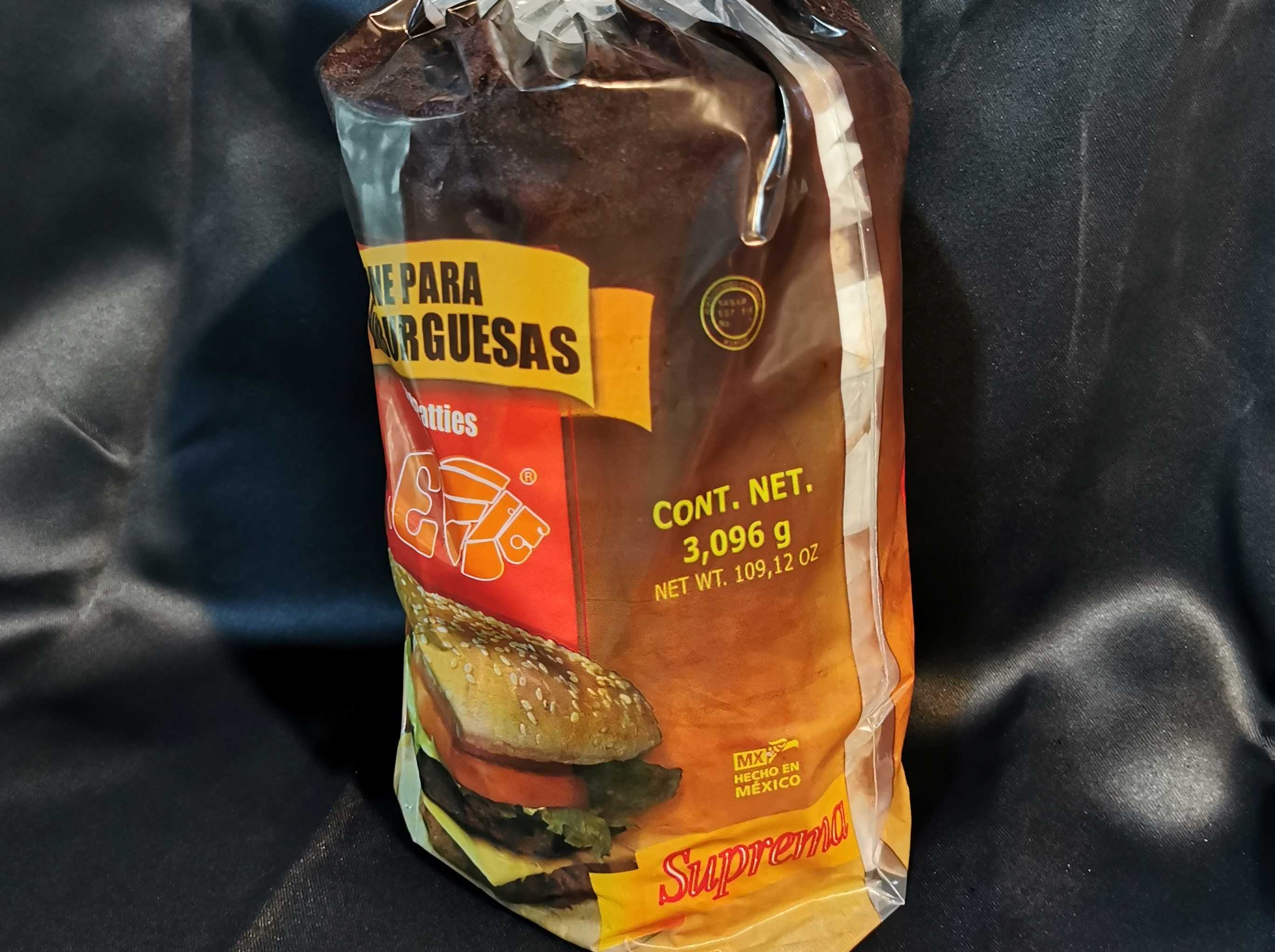 Carne p/Hamburguesa Suprema C/18 Pza 3.10kg