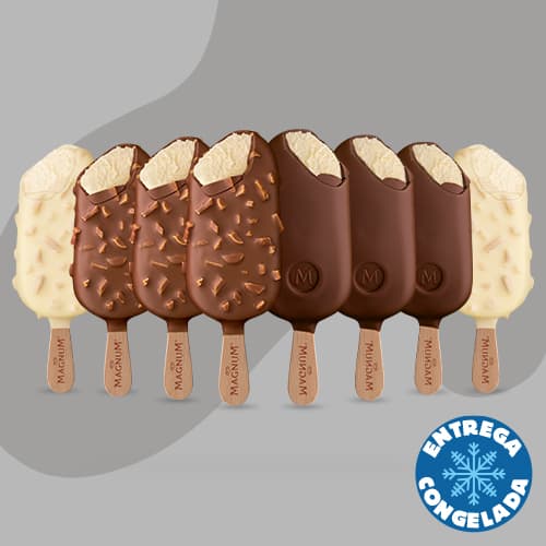 2 Magn Choc Blanco 3 Mag Clásica y 3 Mag Almendra