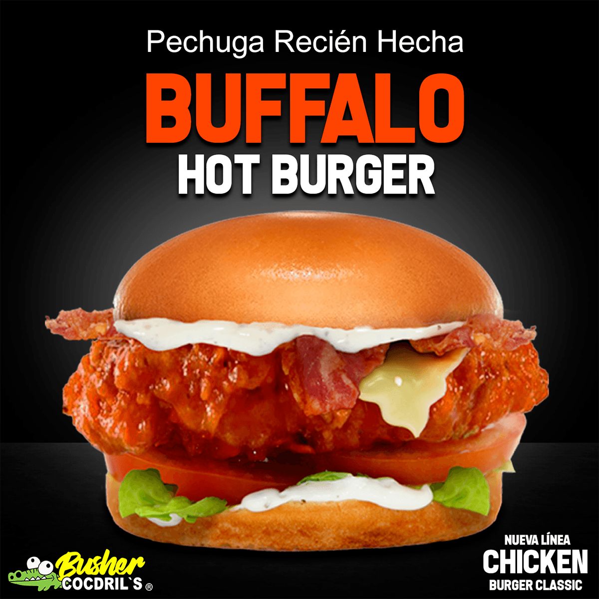 Buffalo Hot Burger