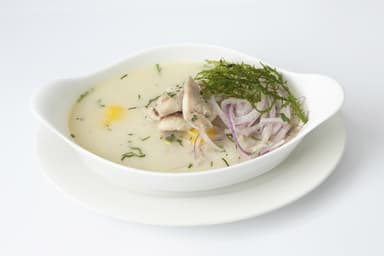 Chilcano Especial más Chaufa de Pescado