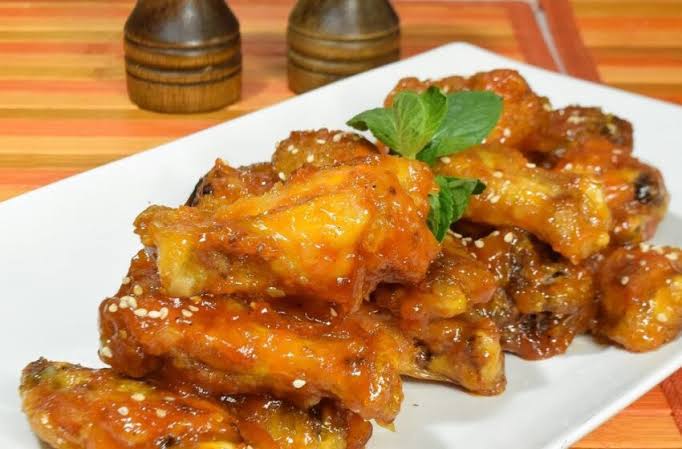 Alitas Mango Habanero 7 uds